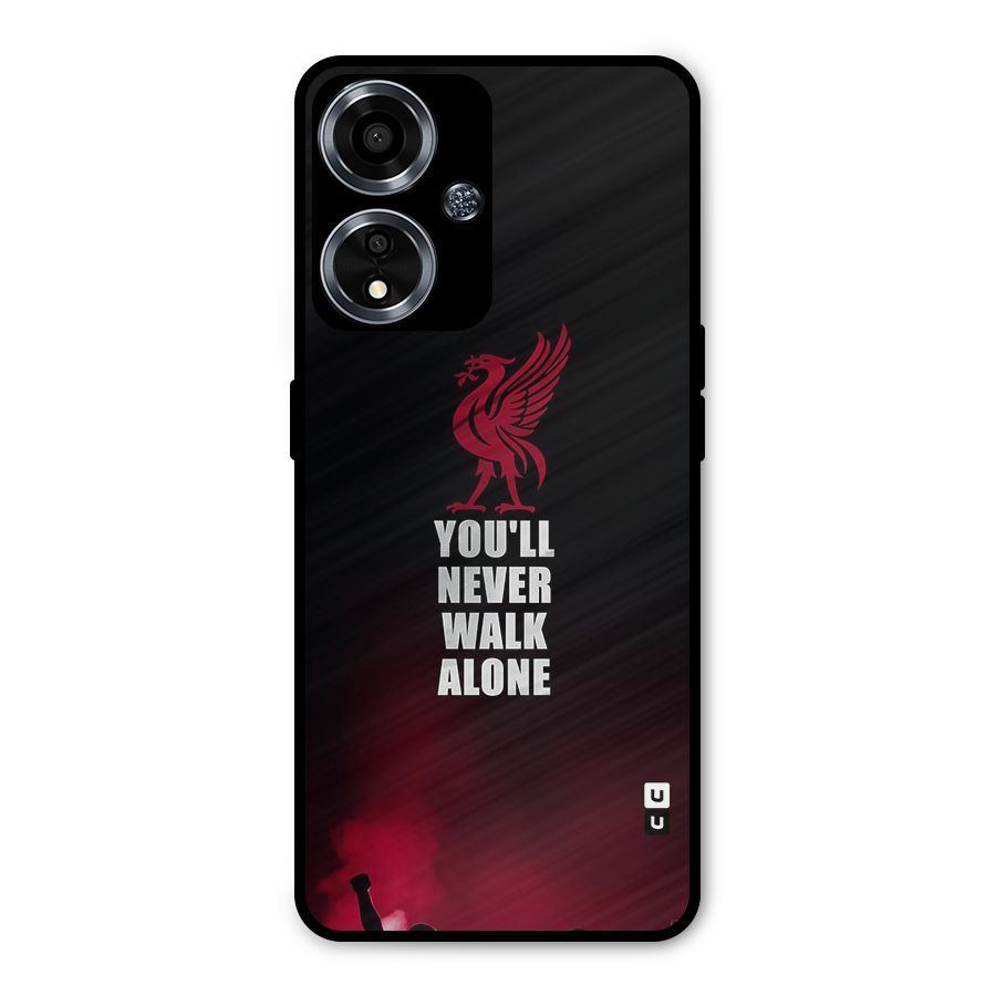 Walk Alone Metal Back Case for Oppo A59