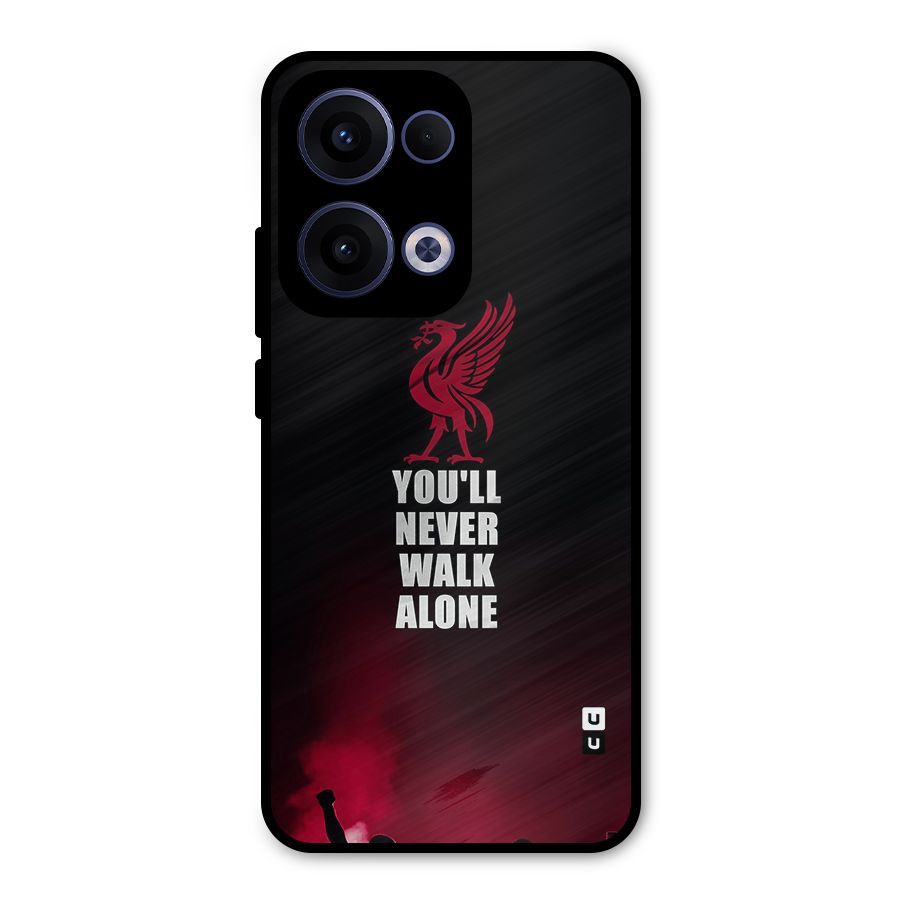Walk Alone Metal Back Case for Oppo Reno13