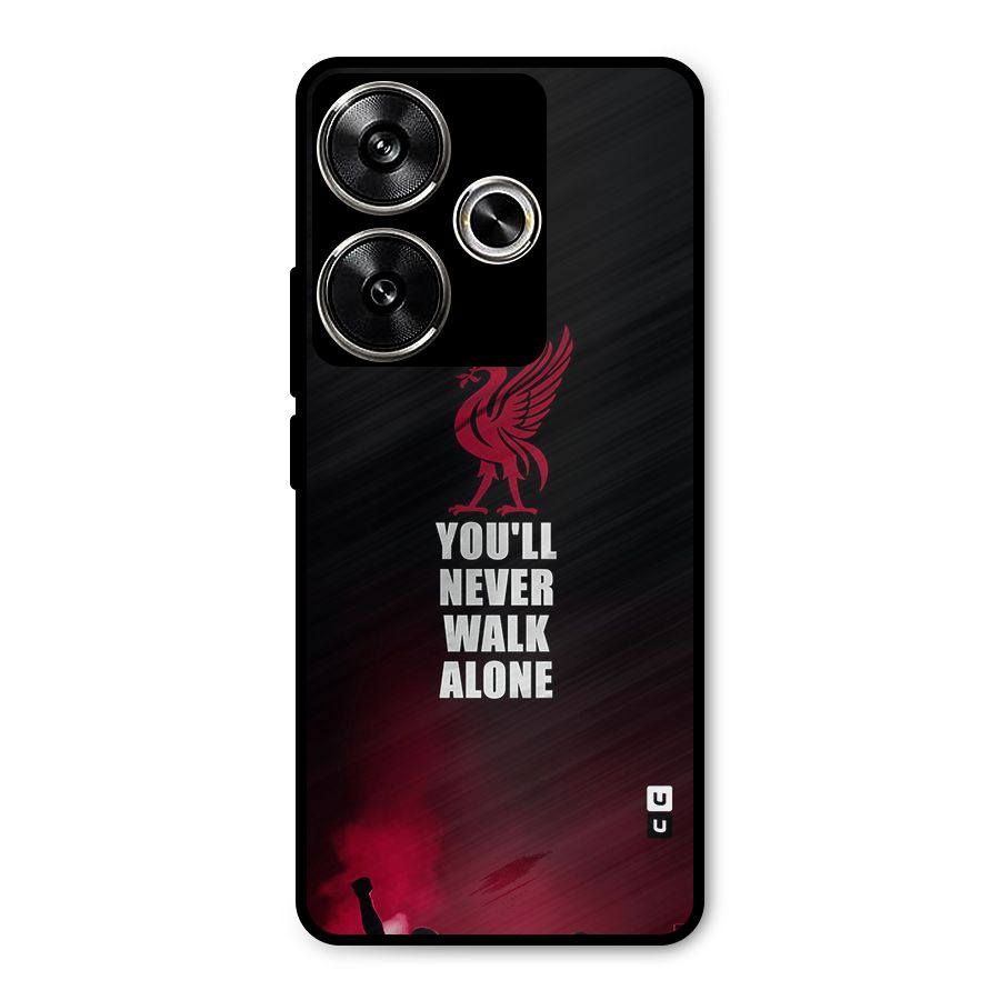 Walk Alone Metal Back Case for Poco F6