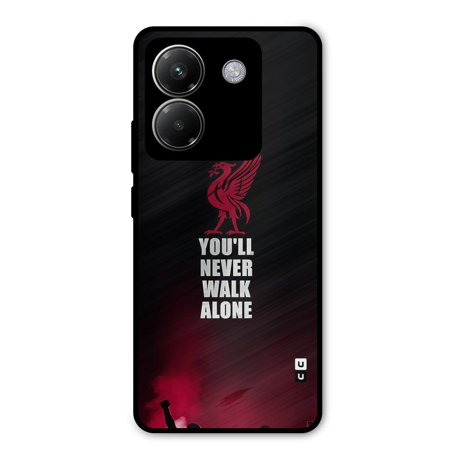 Walk Alone Metal Back Case for Poco M7 Pro 5G