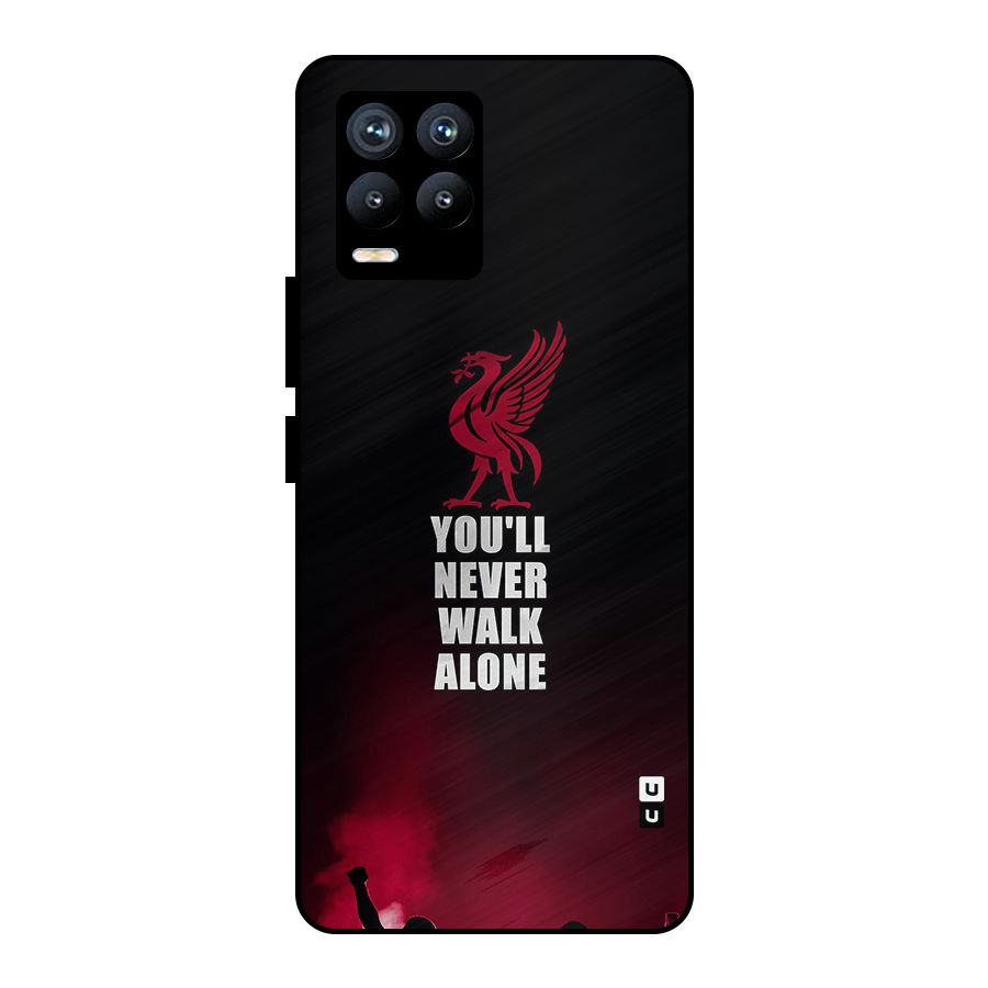 Walk Alone Metal Back Case for Realme 8 Pro