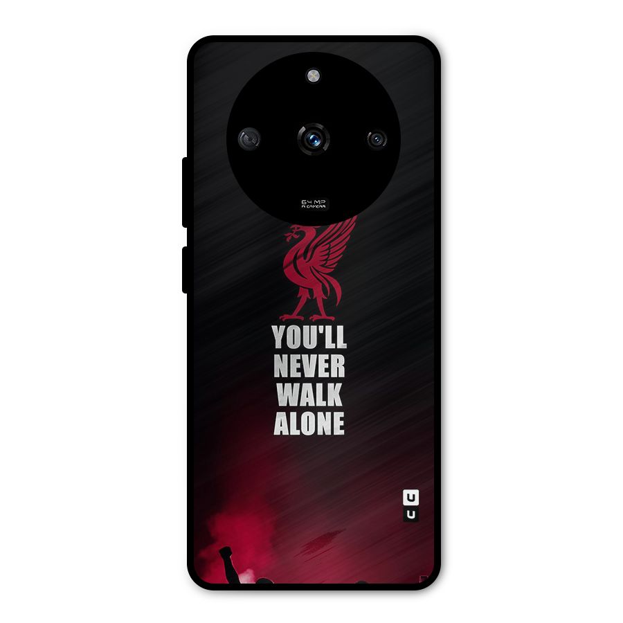 Walk Alone Metal Back Case for Realme Narzo 60 5G