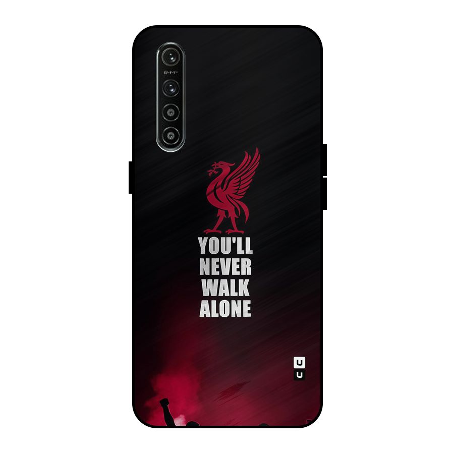 Walk Alone Metal Back Case for Realme XT