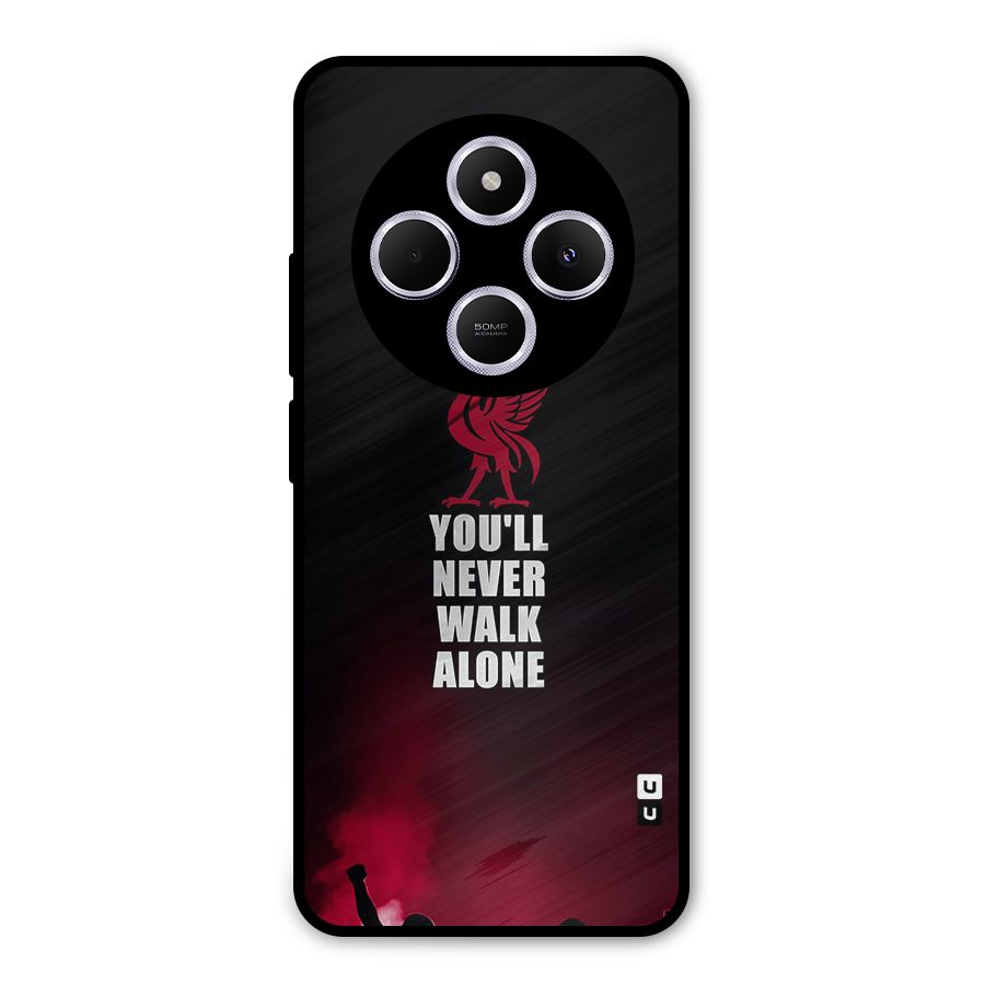 Walk Alone Metal Back Case for Redmi 14C