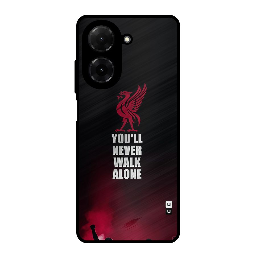 Walk Alone Metal Back Case for Redmi A5 4G