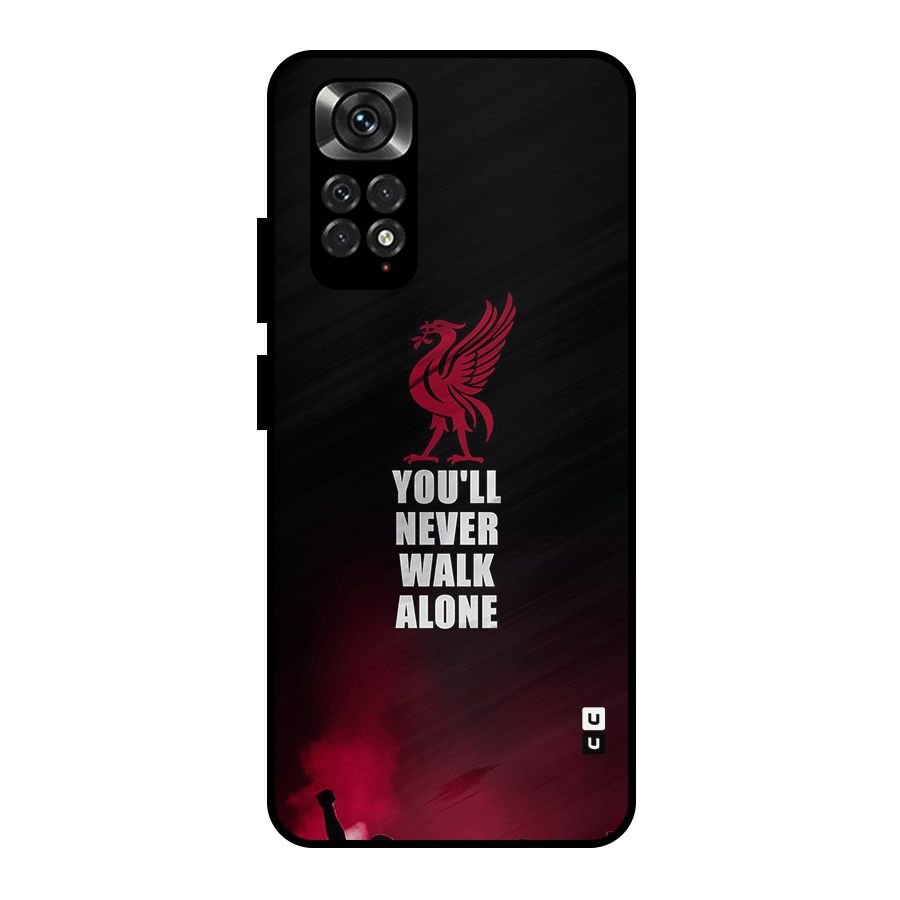 Walk Alone Metal Back Case for Redmi Note 11 Pro