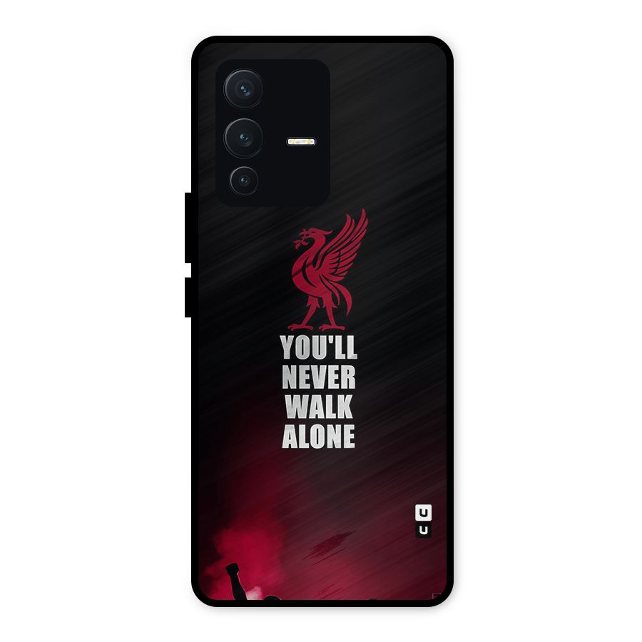 Walk Alone Metal Back Case for Vivo V23 5G