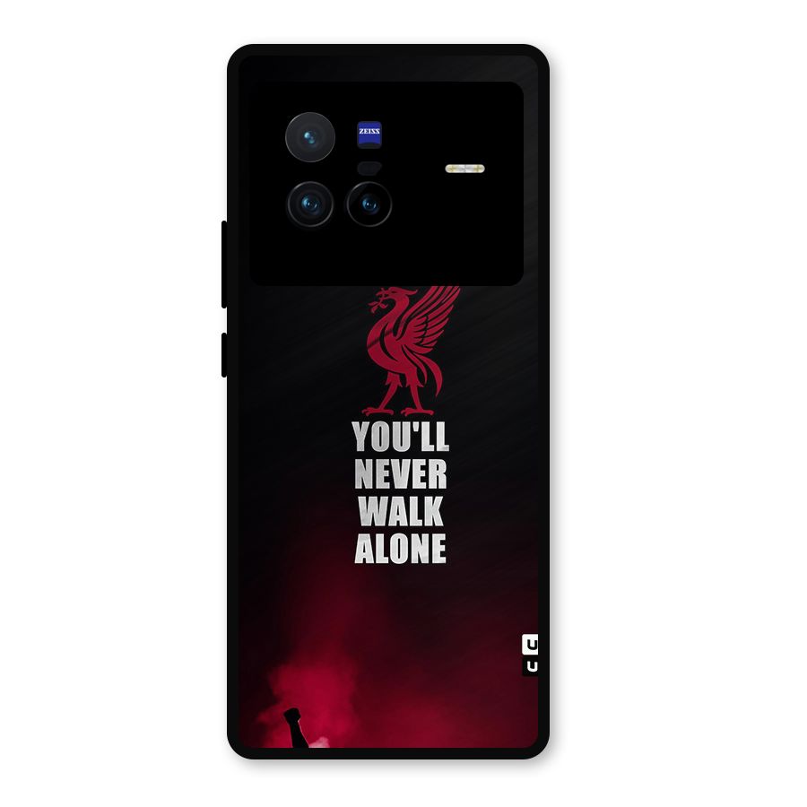Walk Alone Metal Back Case for Vivo X80