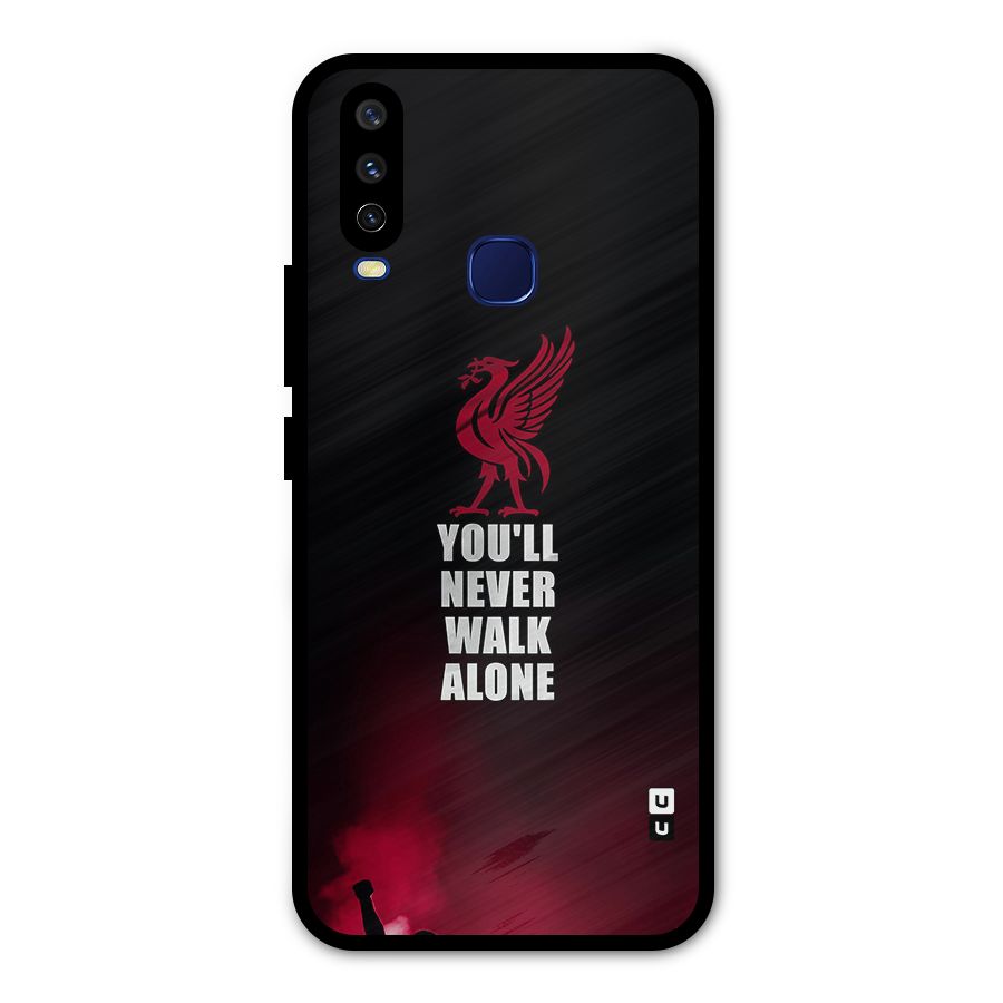 Walk Alone Metal Back Case for Vivo Y15