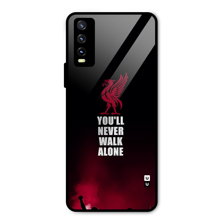 Walk Alone Metal Back Case for Vivo Y20