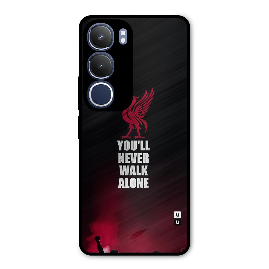 Walk Alone Metal Back Case for Vivo Y29