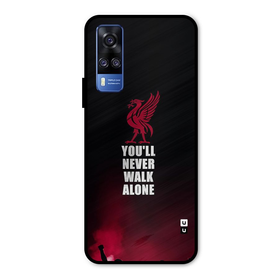 Walk Alone Metal Back Case for Vivo Y51A