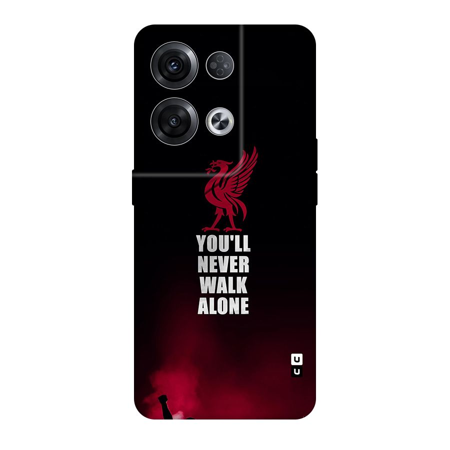 Walk Alone Original Polycarbonate Back Case for Oppo Reno8 Pro 5G