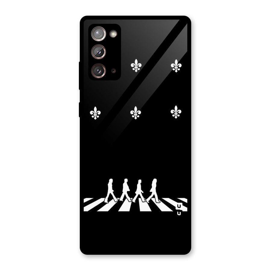 Walking Four Glass Back Case for Galaxy Note 20