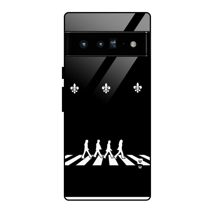 Walking Four Glass Back Case for Google Pixel 6 Pro