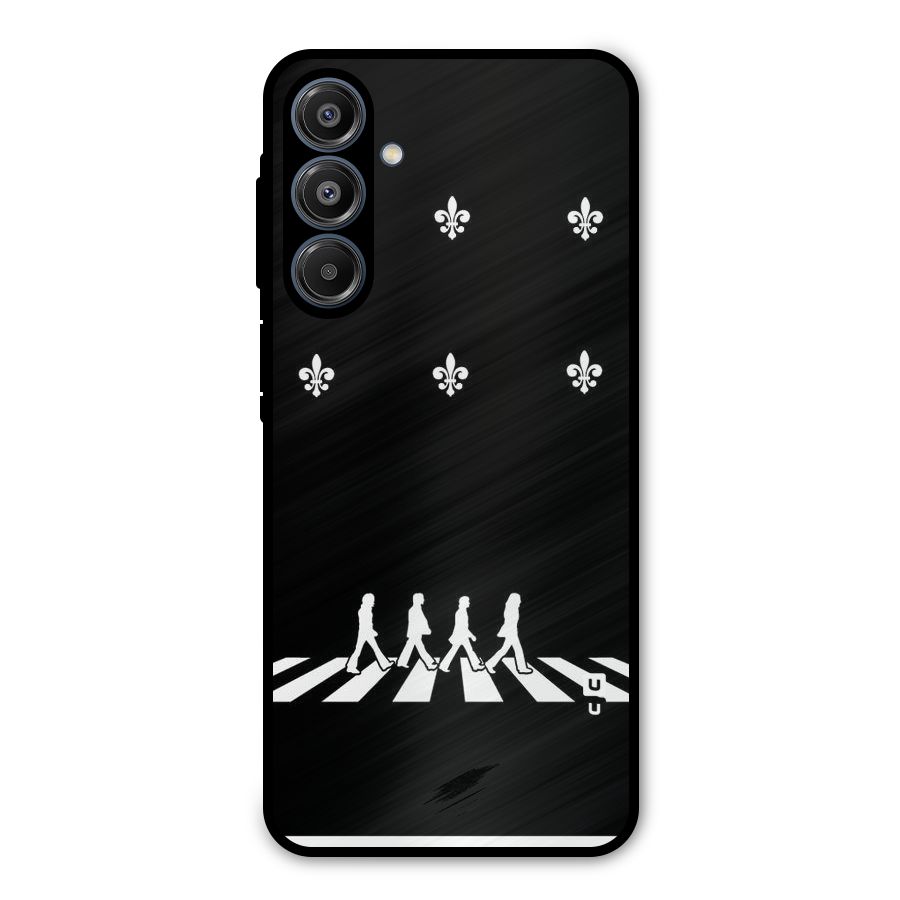Walking Four Metal Back Case for Galaxy A16 5G
