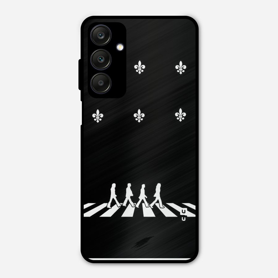 Walking Four Metal Back Case for Galaxy A25 5G