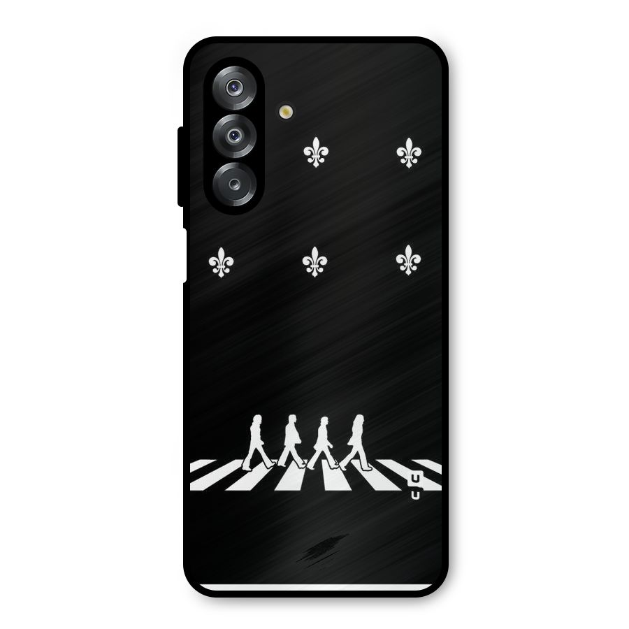 Walking Four Metal Back Case for Galaxy A26