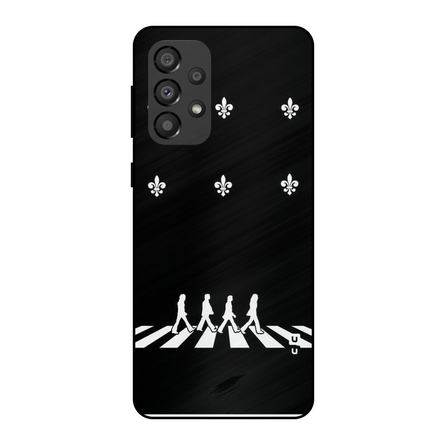 Walking Four Metal Back Case for Galaxy A33 5G