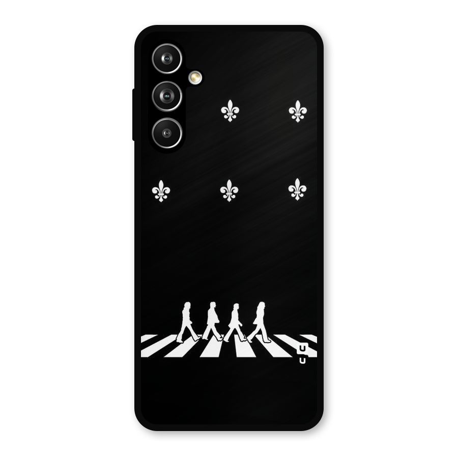 Walking Four Metal Back Case for Galaxy F54