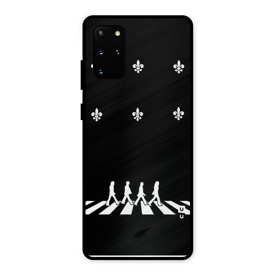Walking Four Metal Back Case for Galaxy S20 Plus
