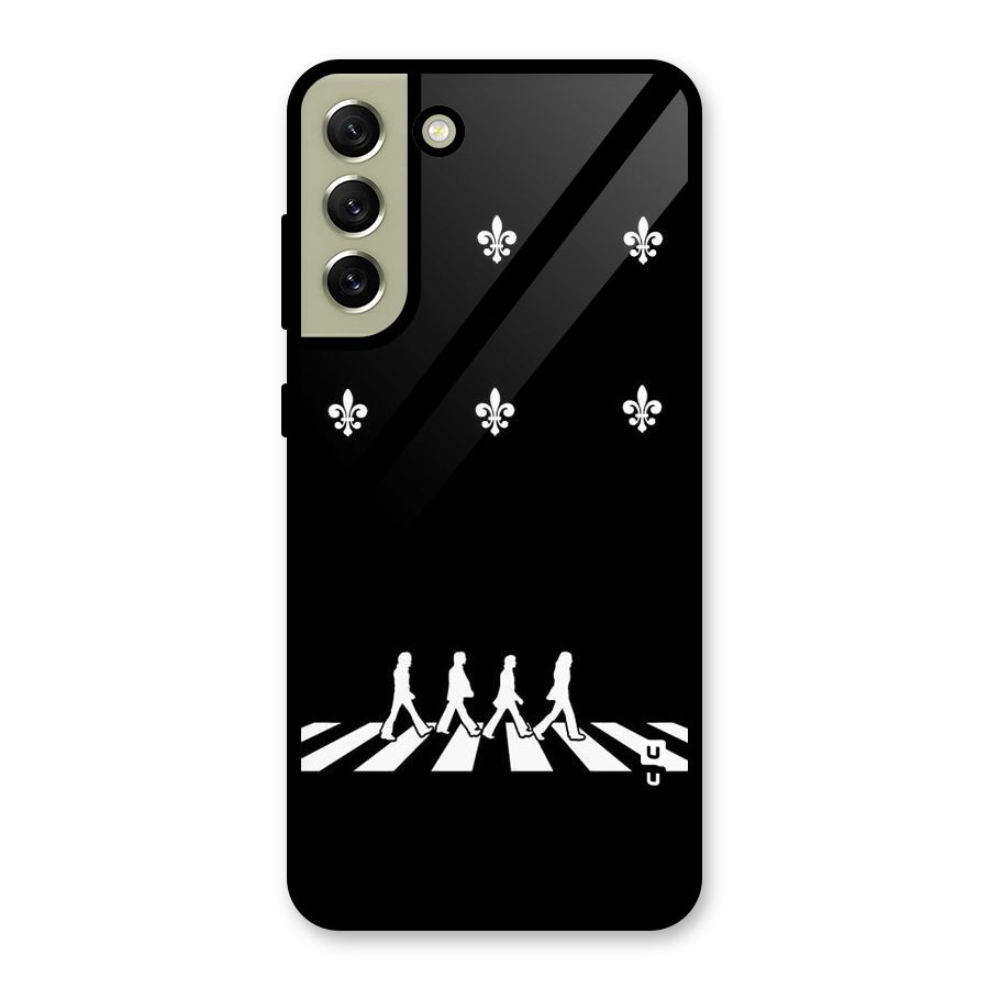 Walking Four Metal Back Case for Galaxy S21 FE 5G (2023)