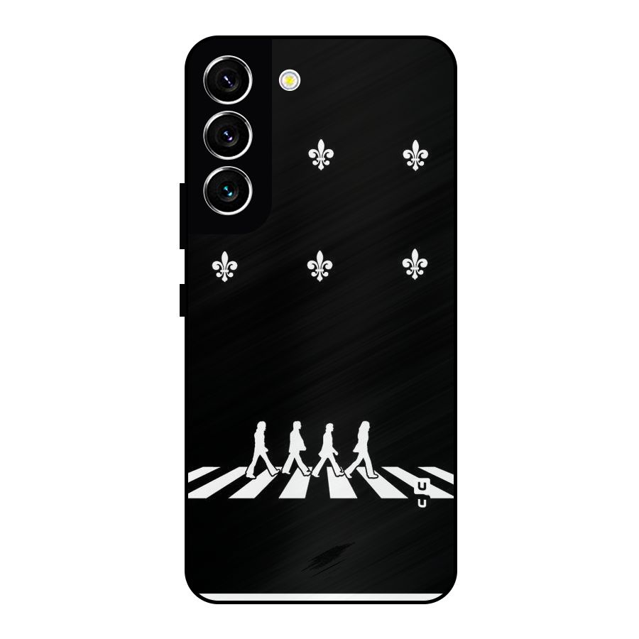 Walking Four Metal Back Case for Galaxy S22 5G