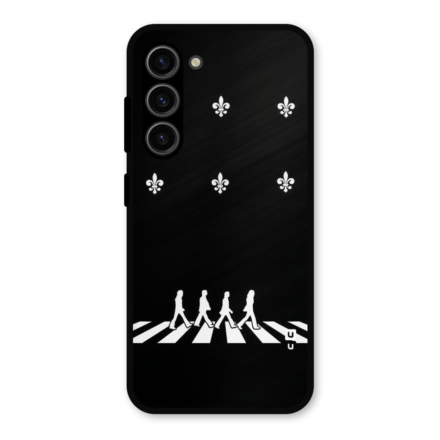 Walking Four Metal Back Case for Galaxy S23