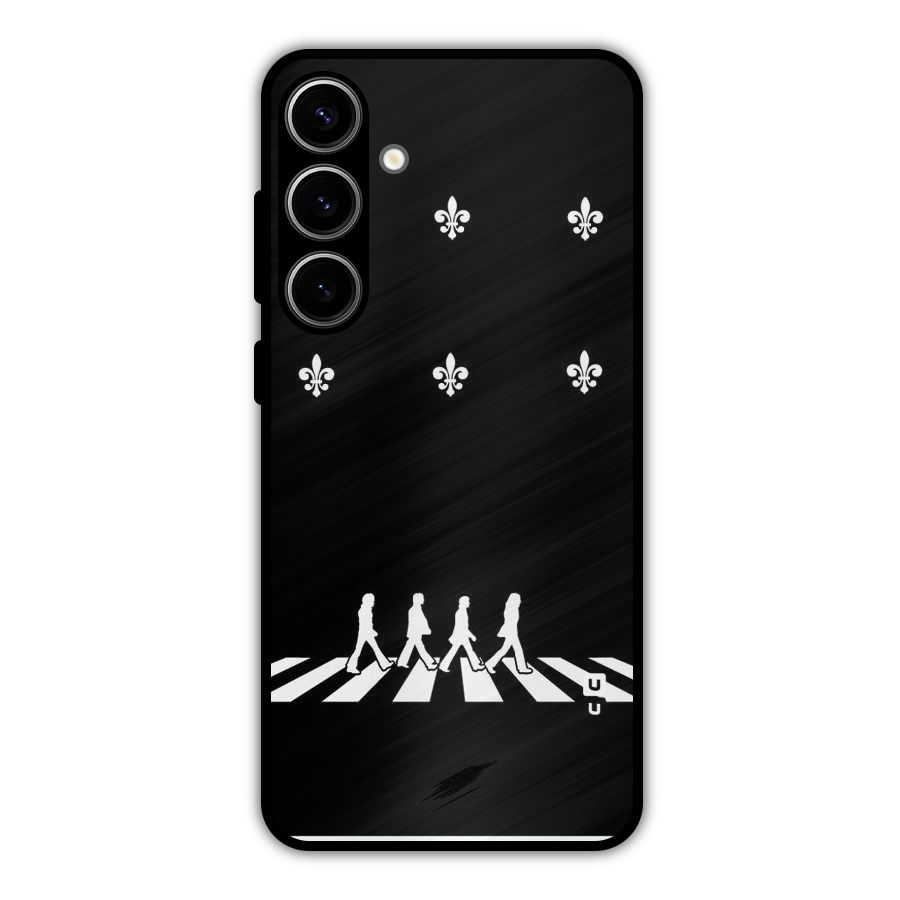 Walking Four Metal Back Case for Galaxy S24 Plus