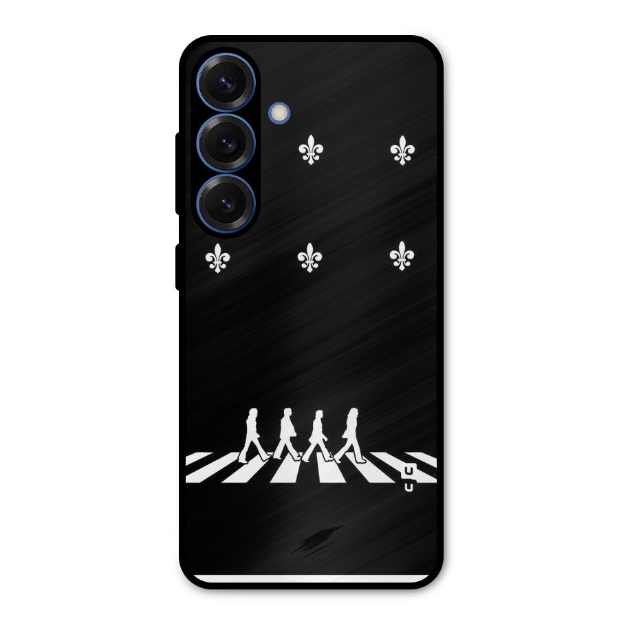 Walking Four Metal Back Case for Galaxy S25