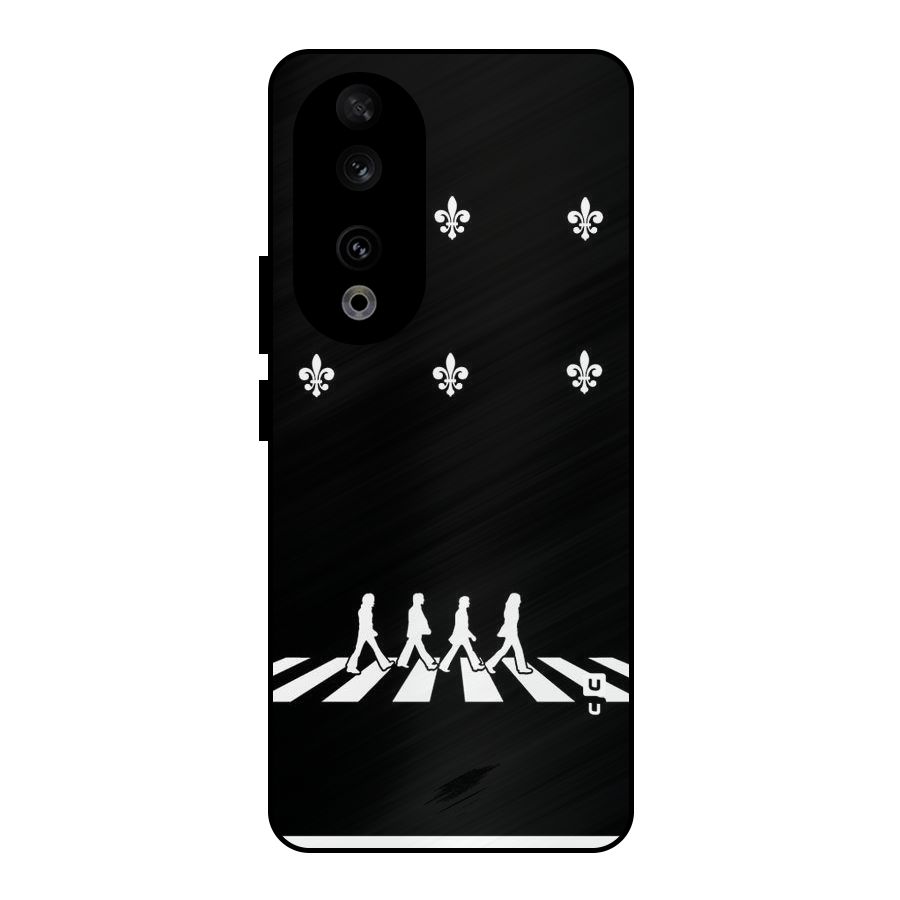 Walking Four Metal Back Case for Honor 90