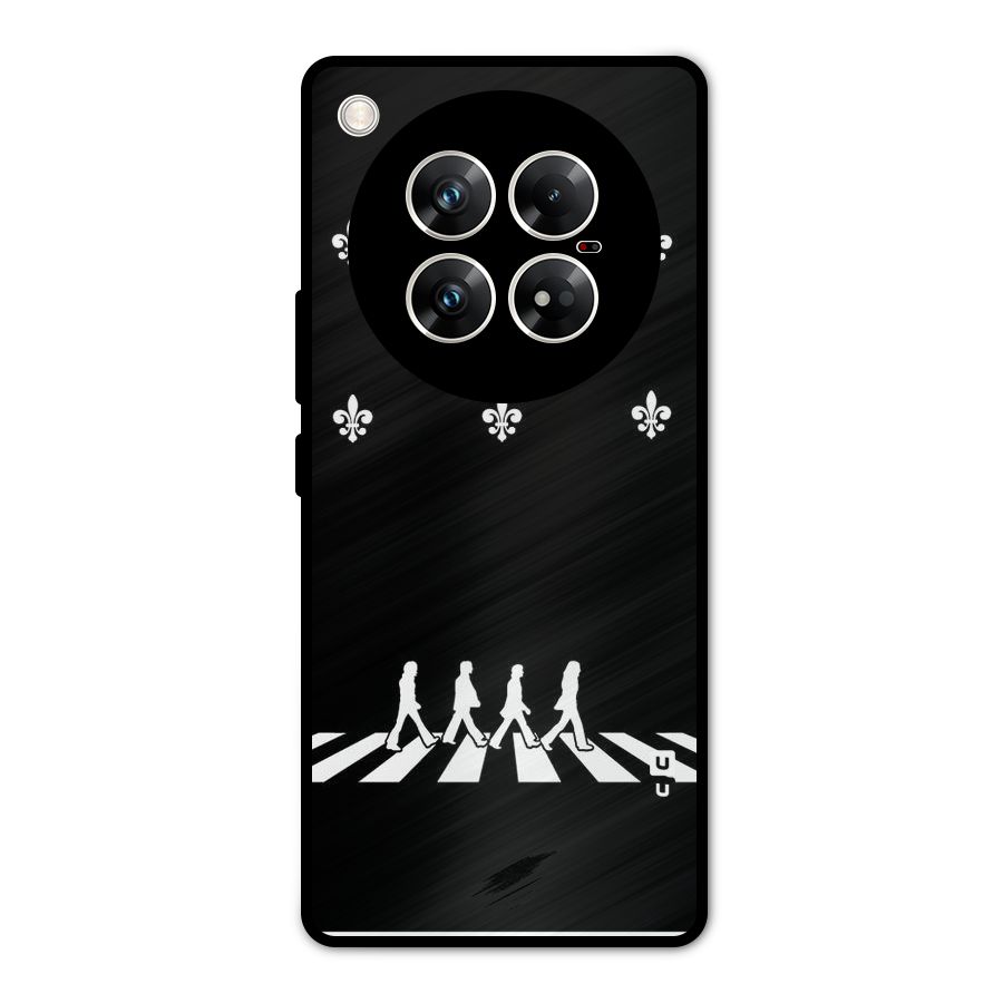 Walking Four Metal Back Case for Infinix Zero 40 5G