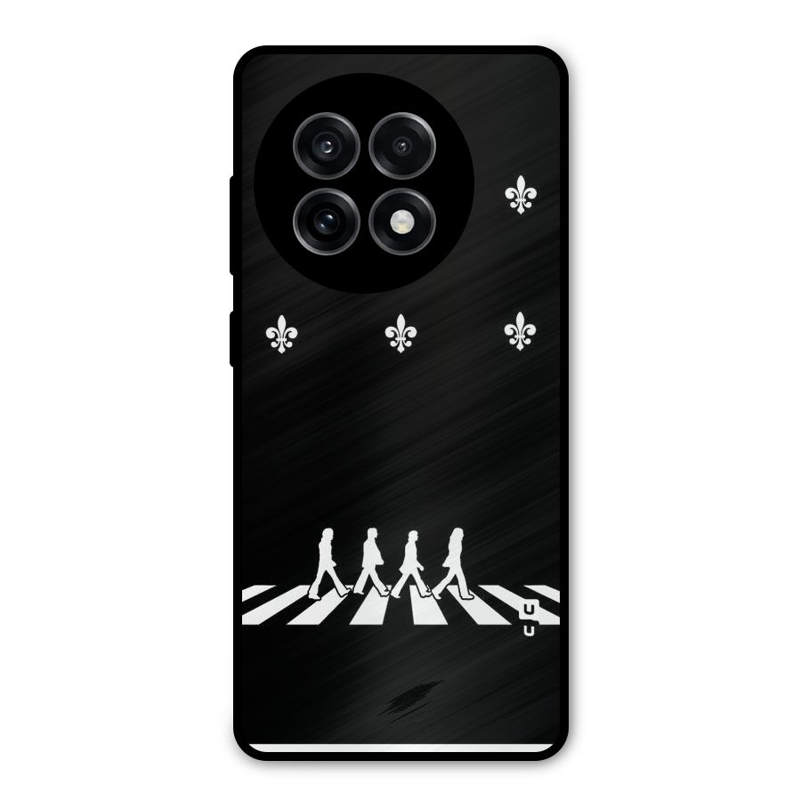 Walking Four Metal Back Case for OnePlus 13R