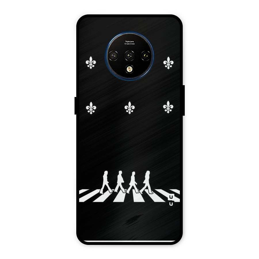 Walking Four Metal Back Case for OnePlus 7T