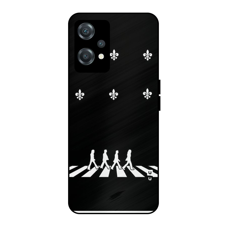 Walking Four Metal Back Case for OnePlus Nord CE 2 Lite 5G