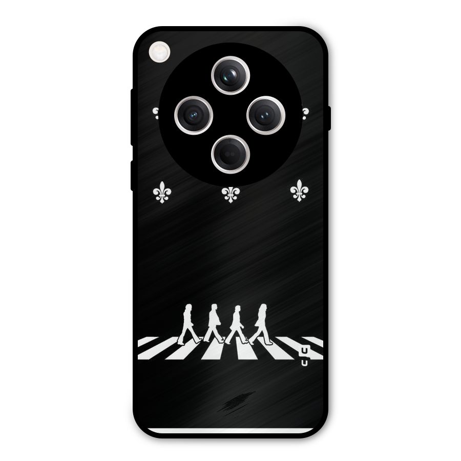 Walking Four Metal Back Case for Oppo Find X8
