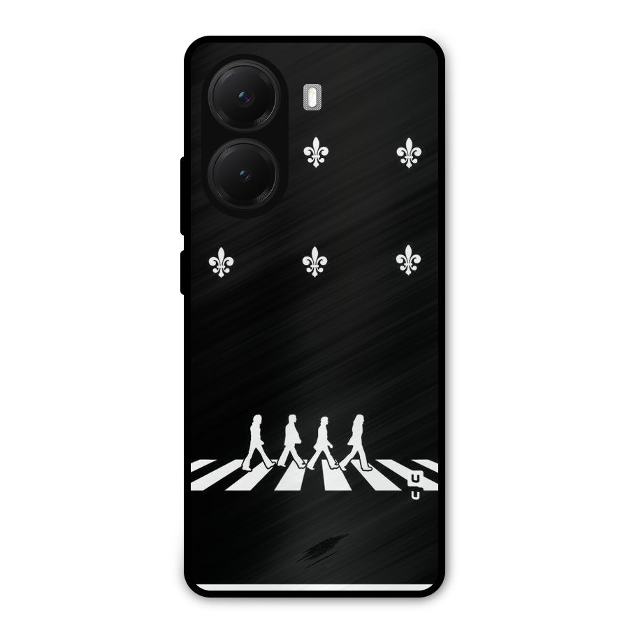 Walking Four Metal Back Case for Poco X7 Pro