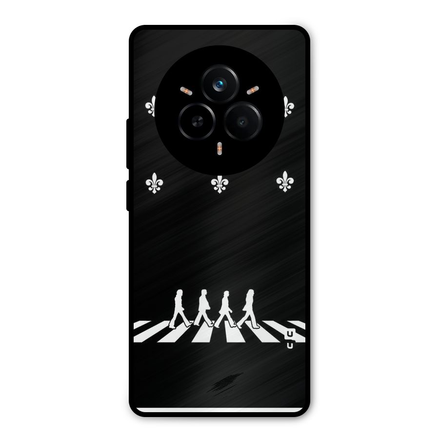 Walking Four Metal Back Case for Realme 14 Pro Plus