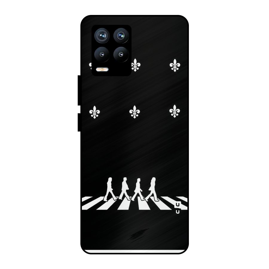 Walking Four Metal Back Case for Realme 8 Pro