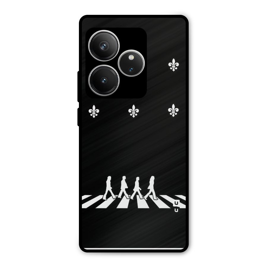 Walking Four Metal Back Case for Realme GT 6