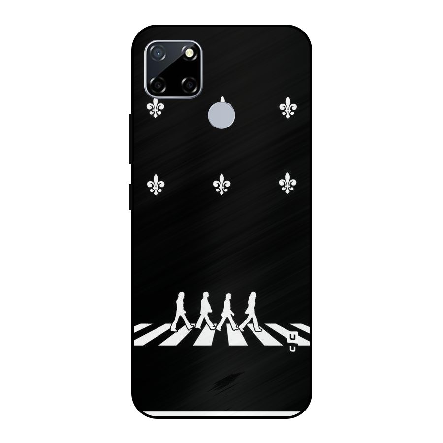 Walking Four Metal Back Case for Realme Narzo 20