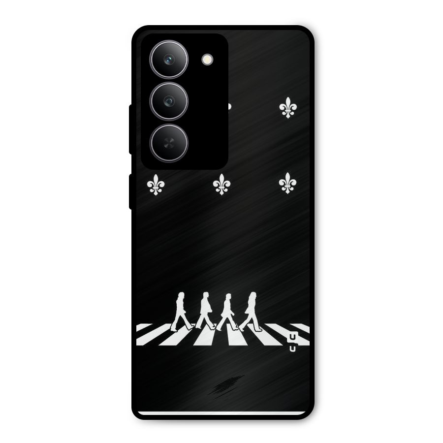 Walking Four Metal Back Case for Realme P3x