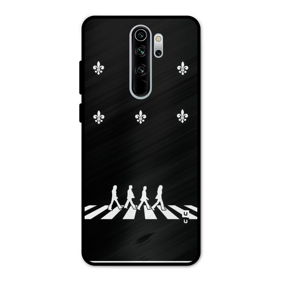 Walking Four Metal Back Case for Redmi Note 8 Pro