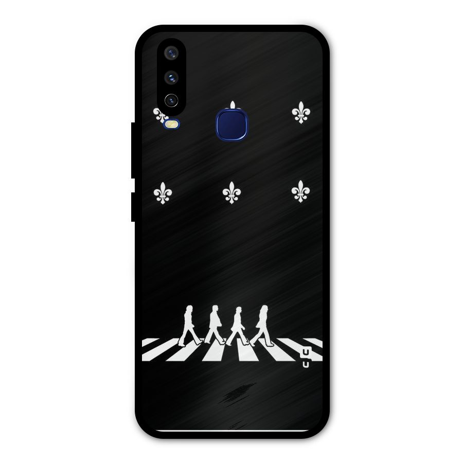 Walking Four Metal Back Case for Vivo V17