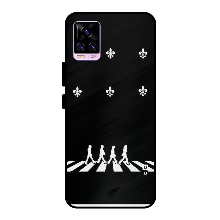 Walking Four Metal Back Case for Vivo V20 Pro