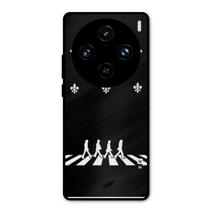 Walking Four Metal Back Case for Vivo X100 Pro