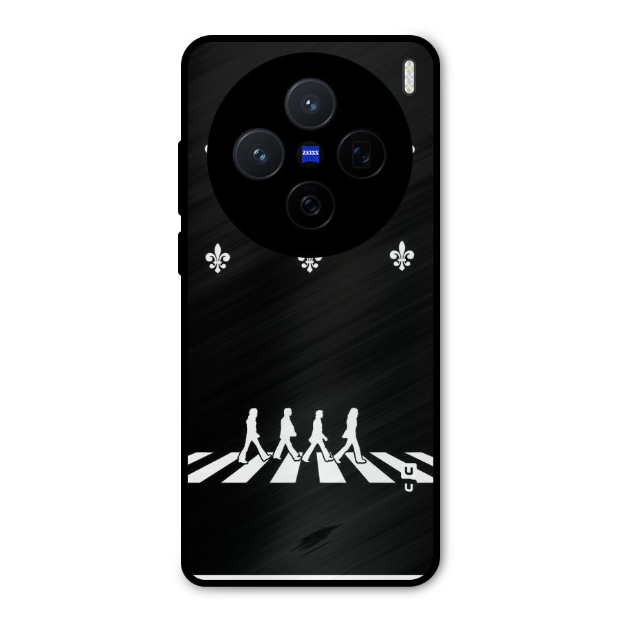 Walking Four Metal Back Case for Vivo X200