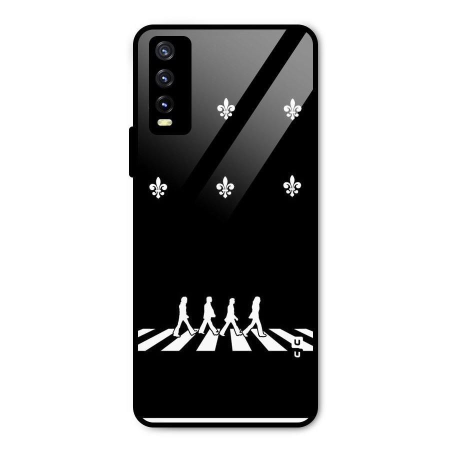 Walking Four Metal Back Case for Vivo Y20t