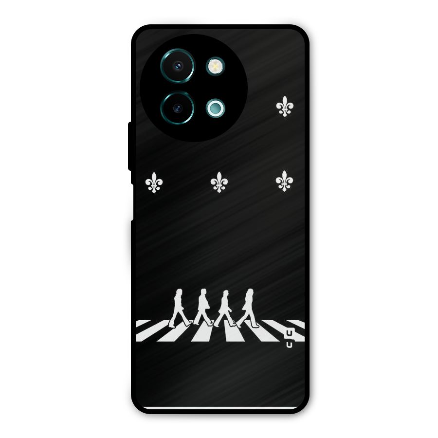 Walking Four Metal Back Case for Vivo Y58