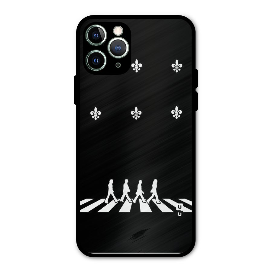 Walking Four Metal Back Case for iPhone 11 Pro Max